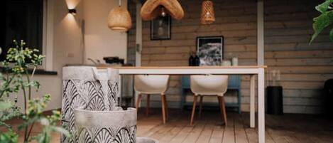 Udendørs spisemuligheder