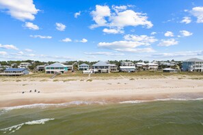 On the beach - Beach Glass: Beachfront, Private Pool, Pet Friendly, 6 Suites! (St. George Island)