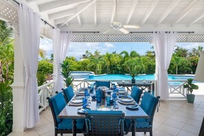 Villa, 3 Bedrooms | Outdoor dining - Sugar Hill - Fiddlesticks 3 Bedroom Villa (Holetown)