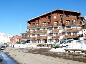 Exterior - 4th floor, balcony, tv, ski locker, 17m², Tignes (Tignes)