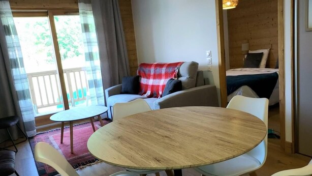 Unclassified image, 1 of 14, button - 50m from ski slopes, 1st floor, view mountain, balcony, tv, 36m², Valmorel (Les Avanchers-Valmorel)