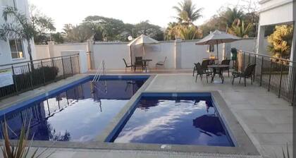 APARTMENT WITH POOL, NEAR MEGA SPACE AND AV BRASÍLIA