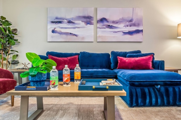 House, Multiple Beds, Pool Access, Pool View (Willows Rest Retreat) | Living area | 50-inch flat-screen TV with digital channels