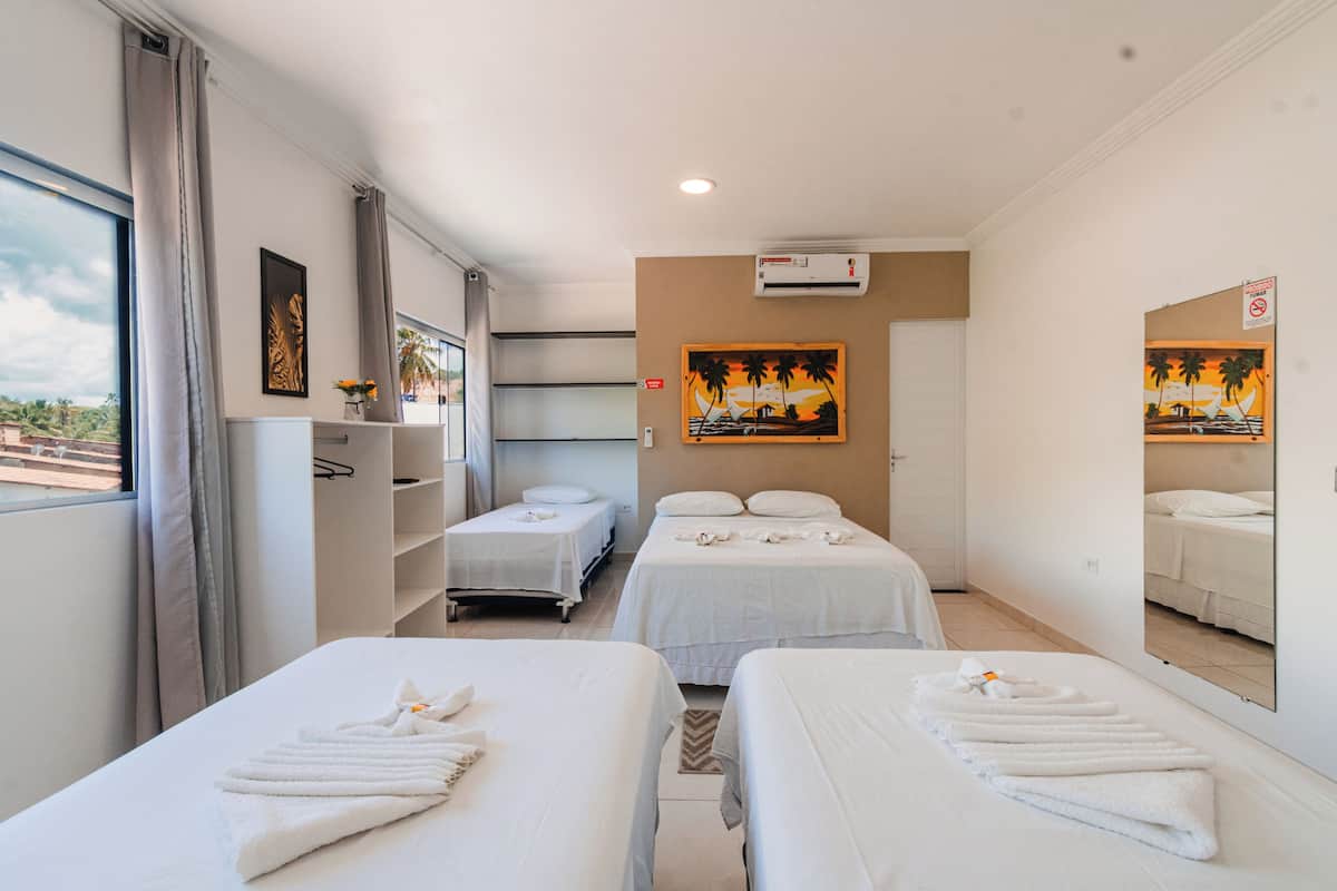 Free WiFi, bed sheets