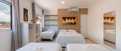 Free WiFi, bed sheets