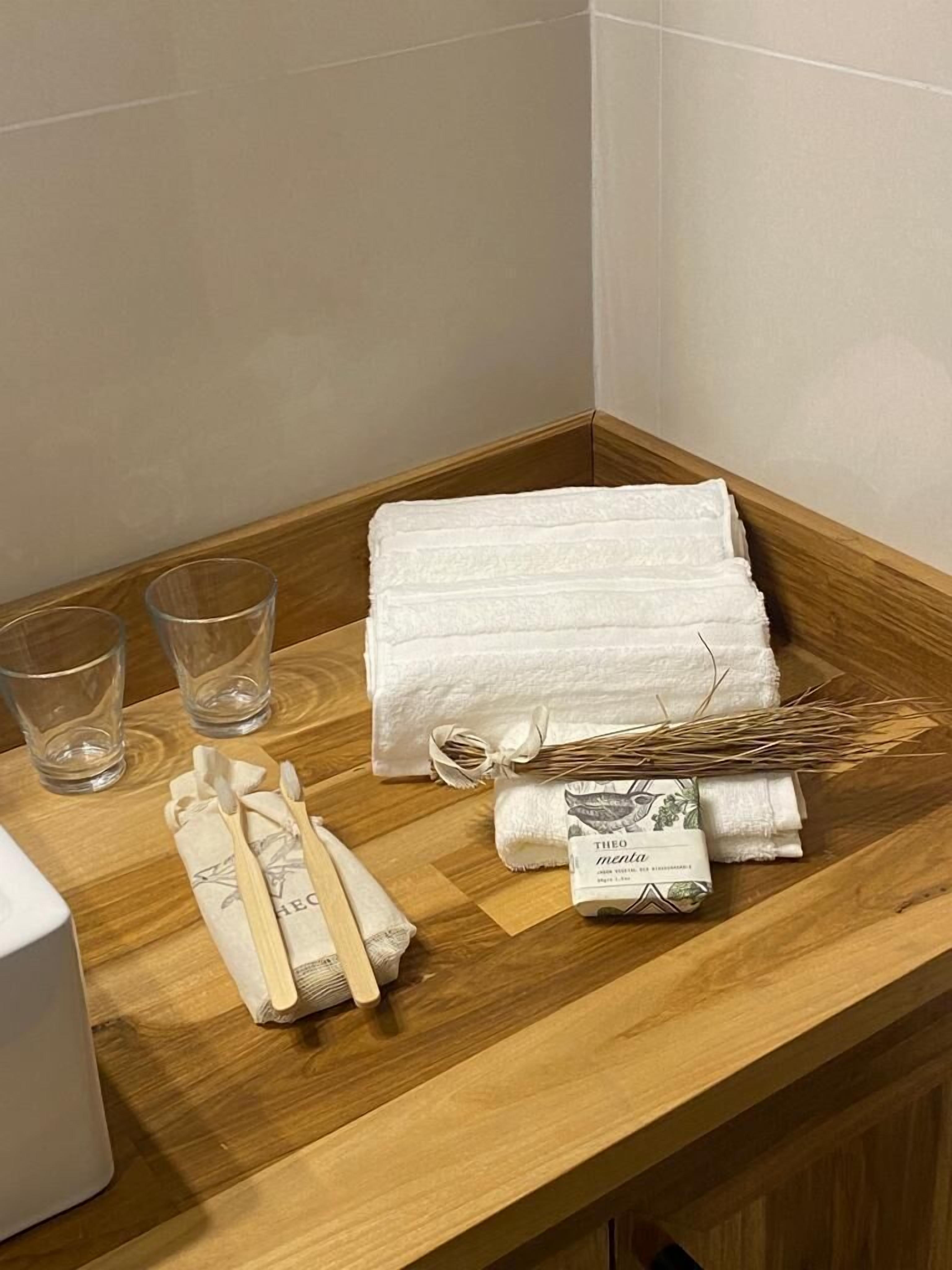 Shower, rainfall showerhead, hair dryer, bidet