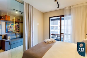 1 chambre, fer et planche à repasser, Wi-Fi, draps fournis