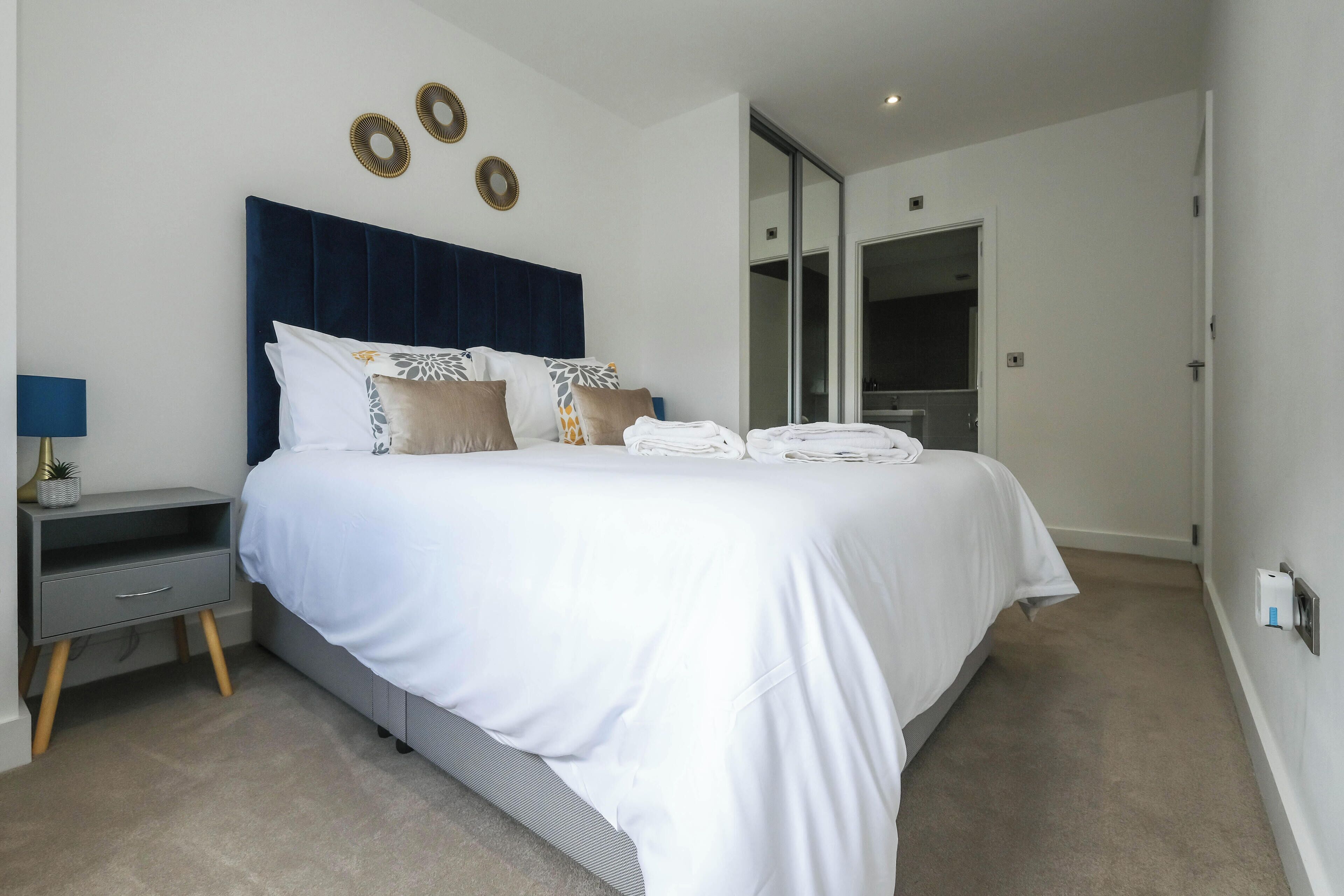 2 bedrooms, soundproofing, iron/ironing board, free WiFi