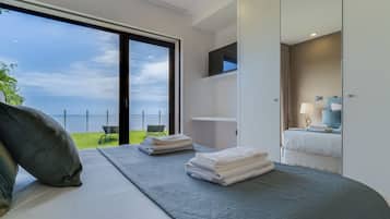 Apartamento panorâmico | Vista para praia/oceano