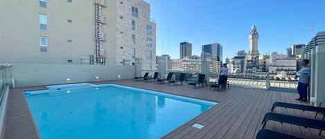 Apartment, 1 Bedroom, Accessible, Smoking | Pool | Outdoor pool