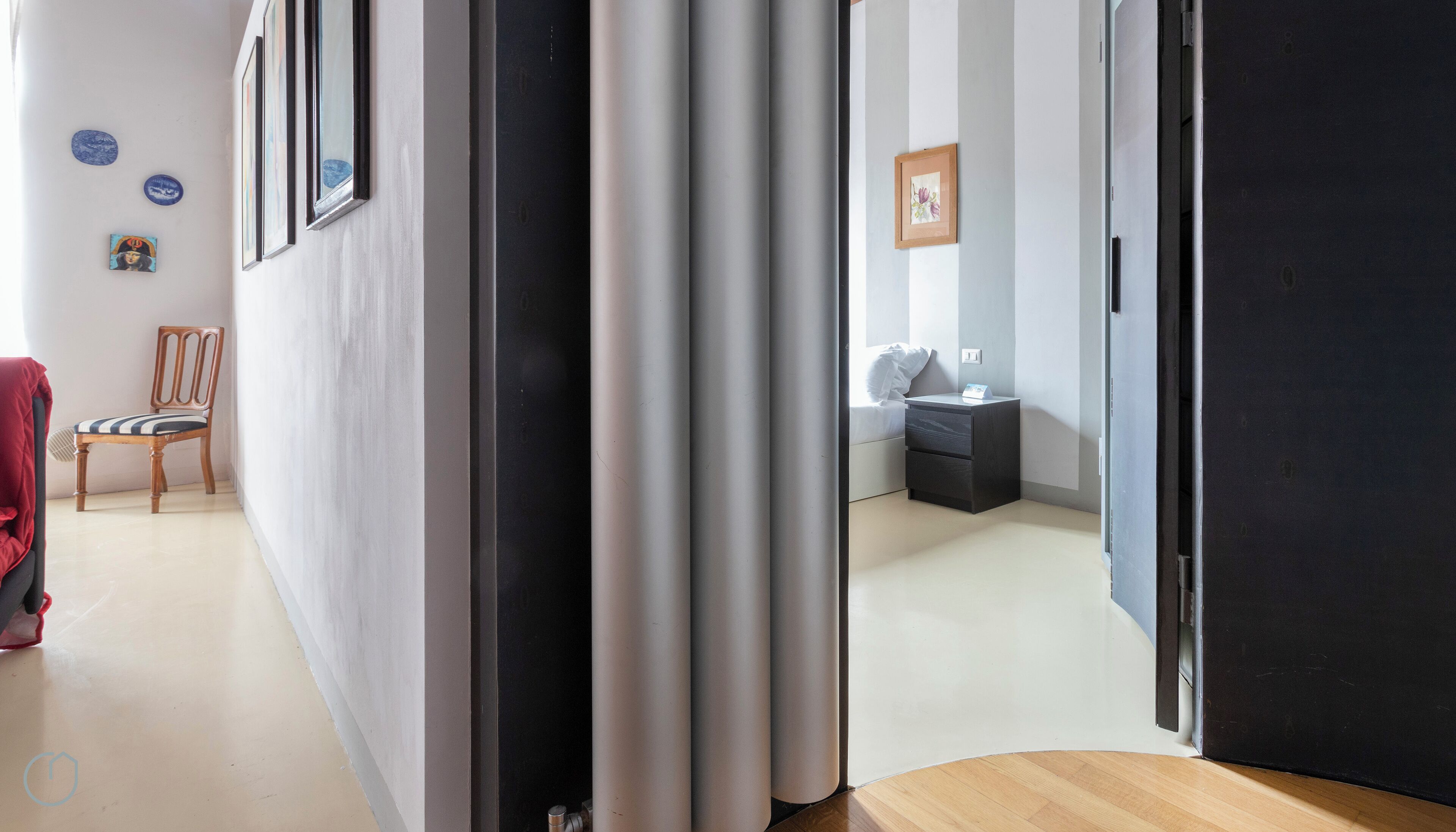 1 chambre, fer et planche à repasser, lits bébé (en supplément)