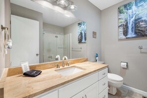 Condo, Multiple Beds, Patio, Garden View ( Mulligans Escape) | Bathroom - New Mulligans Escape - Community Pool (Branson)
