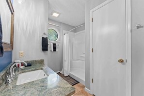 Condo, Multiple Beds, Patio, Garden View ( Mulligans Escape) | Bathroom - New Mulligans Escape - Community Pool (Branson)