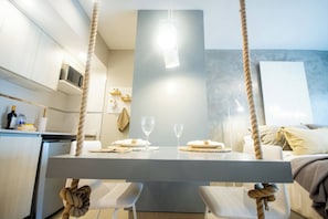 Apartment, 1 Bedroom, Accessible, Balcony | Private kitchen - Luxurious Studio in San Telmo (Buenos Aires)