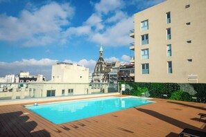 Apartment, 1 Bedroom, Accessible, Balcony | Pool | Outdoor pool - Luxurious Studio in San Telmo (Buenos Aires)