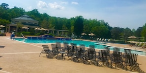 Indoor pool, outdoor pool