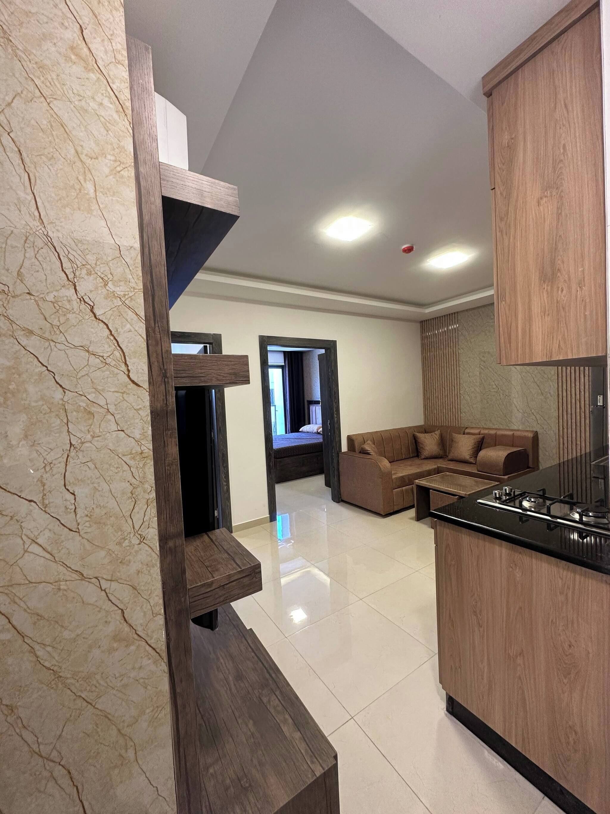 Apartment, 2 Bedrooms, Accessible, Smoking | Living room