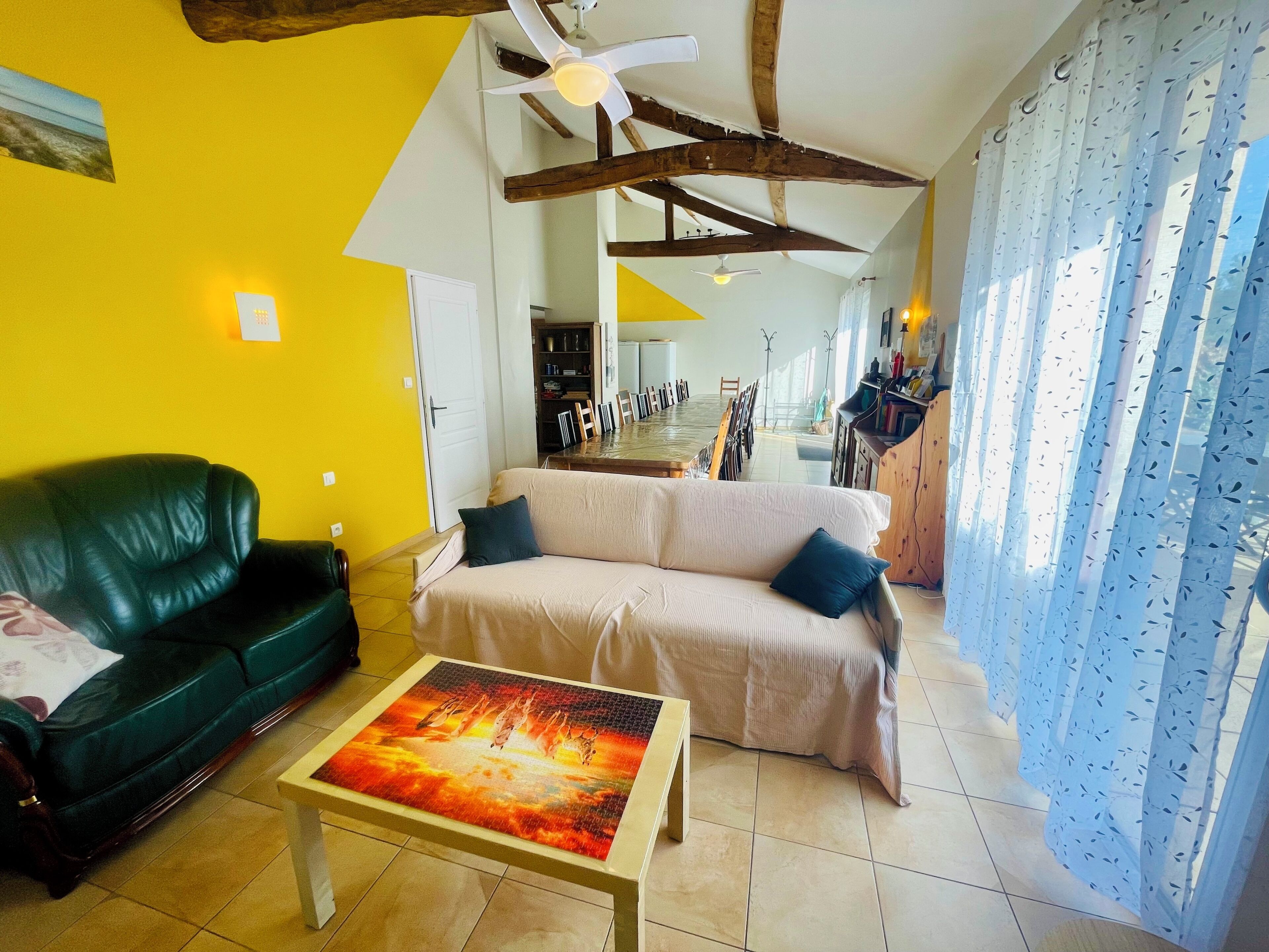 電視、DVD 播放機、乒乓球設施、書籍