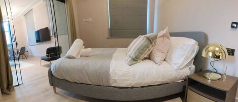 Appartement | 2 slaapkamers, een strijkplank/strijkijzer, gratis wifi, beddengoed