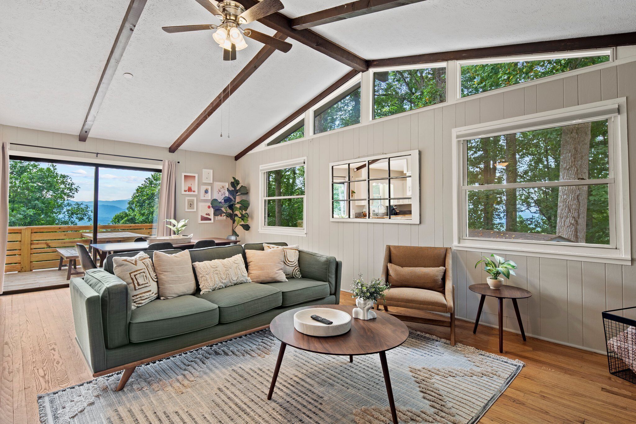 Nature Nook w/ Mtn Views! Fireplace - Near AVL