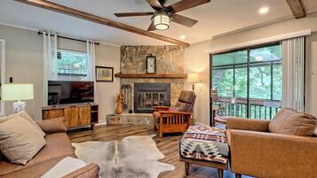 TV connectée, cheminée, médiathÚque, imprimantes