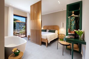 1 slaapkamer, een bureau, een strijkplank/strijkijzer, gratis wifi