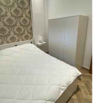 1 Schlafzimmer, Bügeleisen/B ügelbrett, WLAN, Bettwäsche