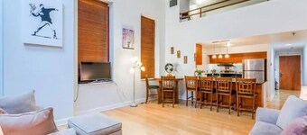 Downtown loft apartment in the heart of downtown New Haven.