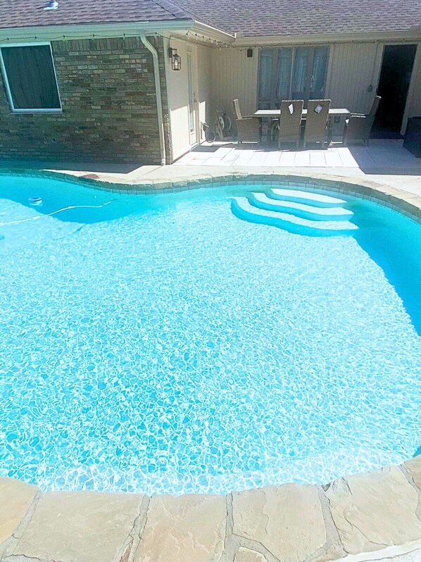 Alberca al aire libre 