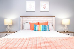 2 habitaciones, tabla de planchar con plancha, cuna de viaje y wifi