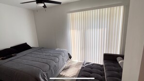 1 bedroom, WiFi, bed sheets