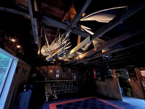 Interior - Dragons Lair - motorcycle friendly, all paved roads, lockable garage, no incline (Robbinsville)