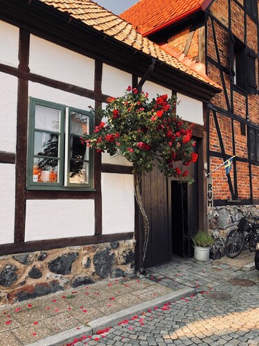 Small street house in the middle of Ystad