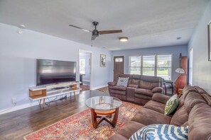 TV, books, offices