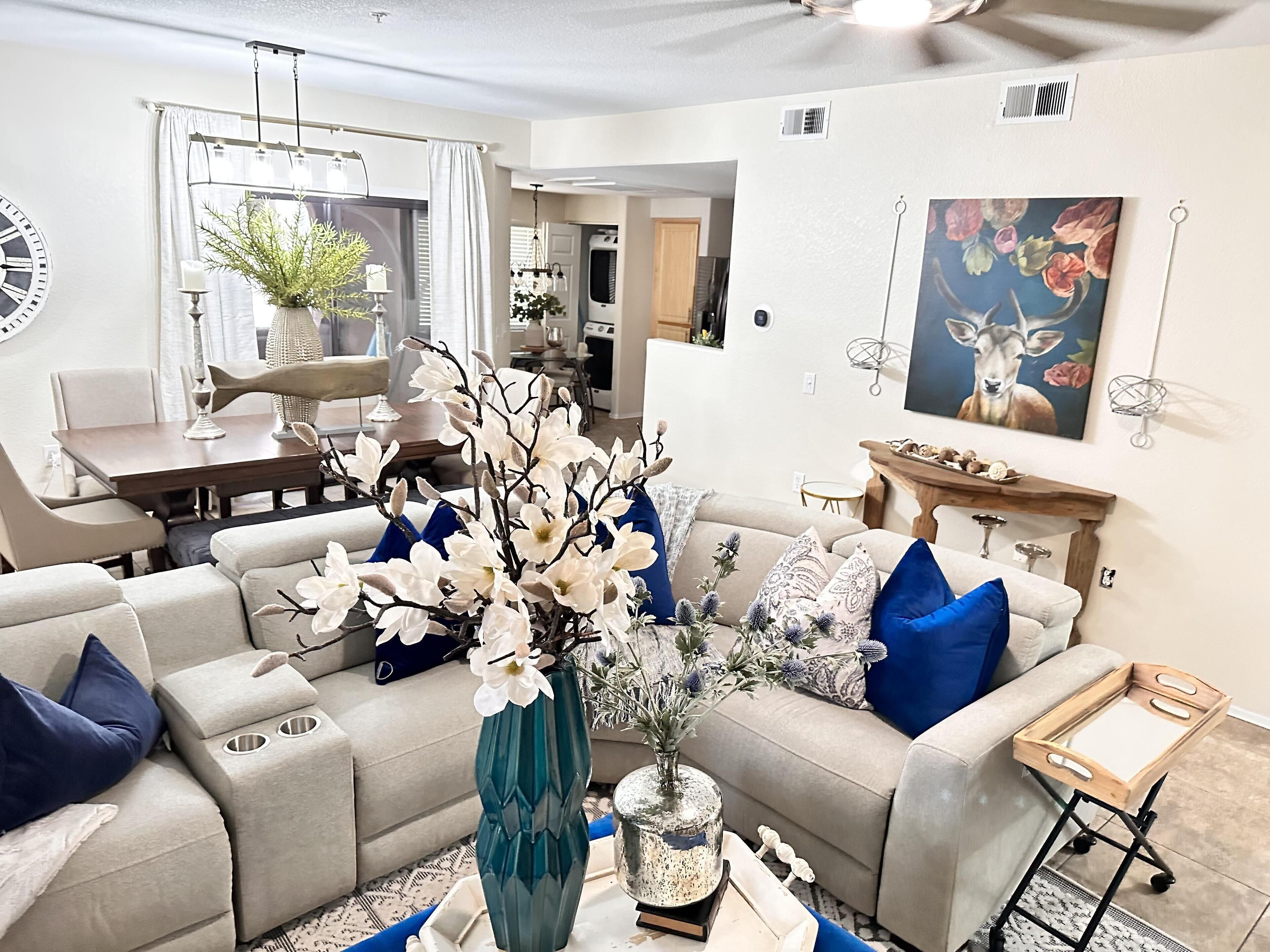 Smart TV, table tennis, books