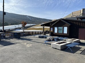 Outdoor dining - COZY PET-FRIENDLY HOUSE THAT YOUR FAMILY WILL LOVE IN CAMELBACK MOUNTAIN- (Tannersville)