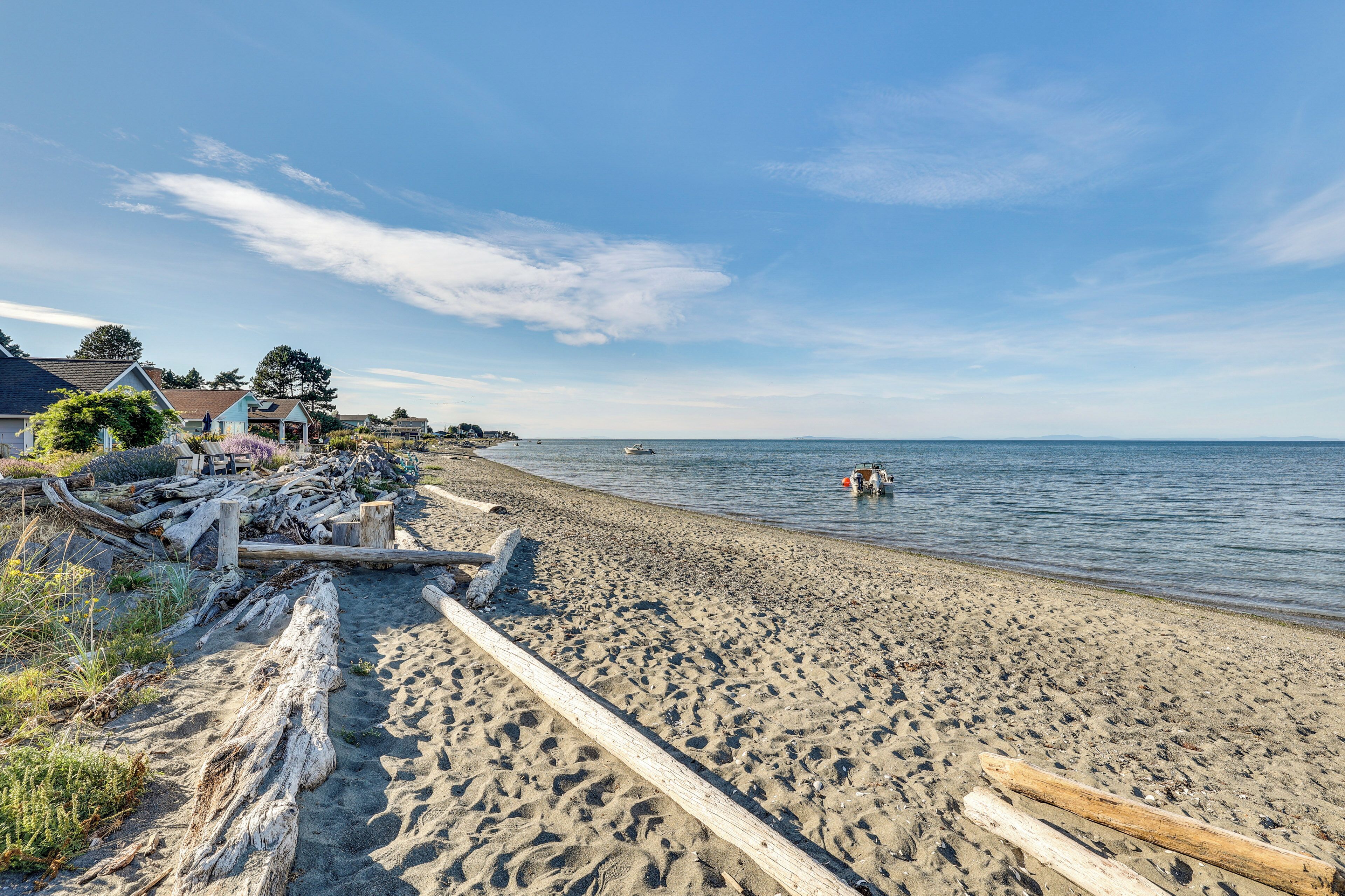 Beach nearby