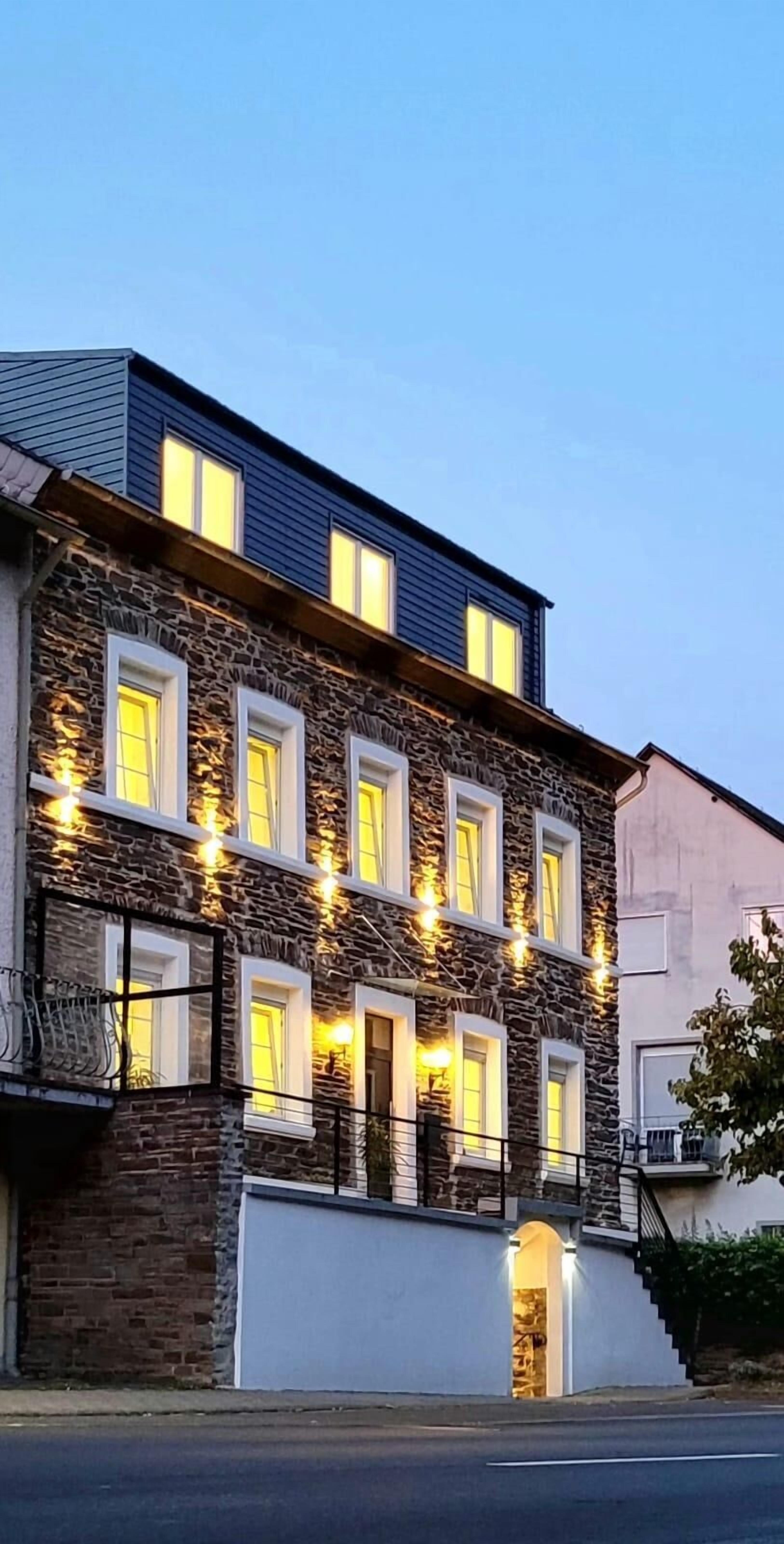 Fassade der Unterkunft