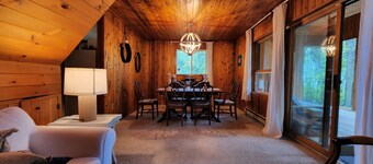 3BR Harbor Front House with Fire Pit Canoe, Hammock & Bikes near Grand Beach.