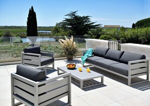 Terrace/patio - Mas du Couvin - maison d'hôtes Camargue (Saintes-Maries-de-la-Mer)