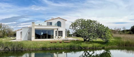 Fassade der Unterkunft