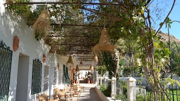 Voorkant van accommodatie