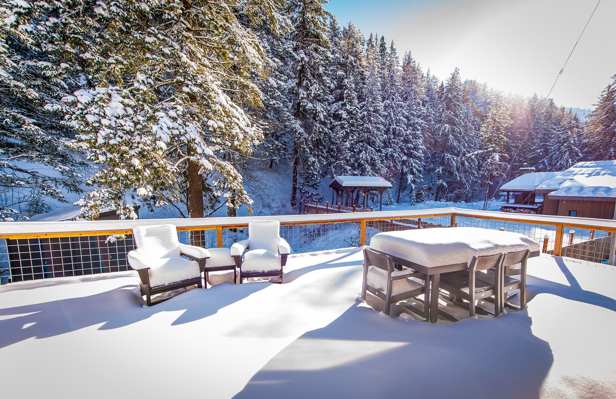 Àrea exterior de l'allotjament