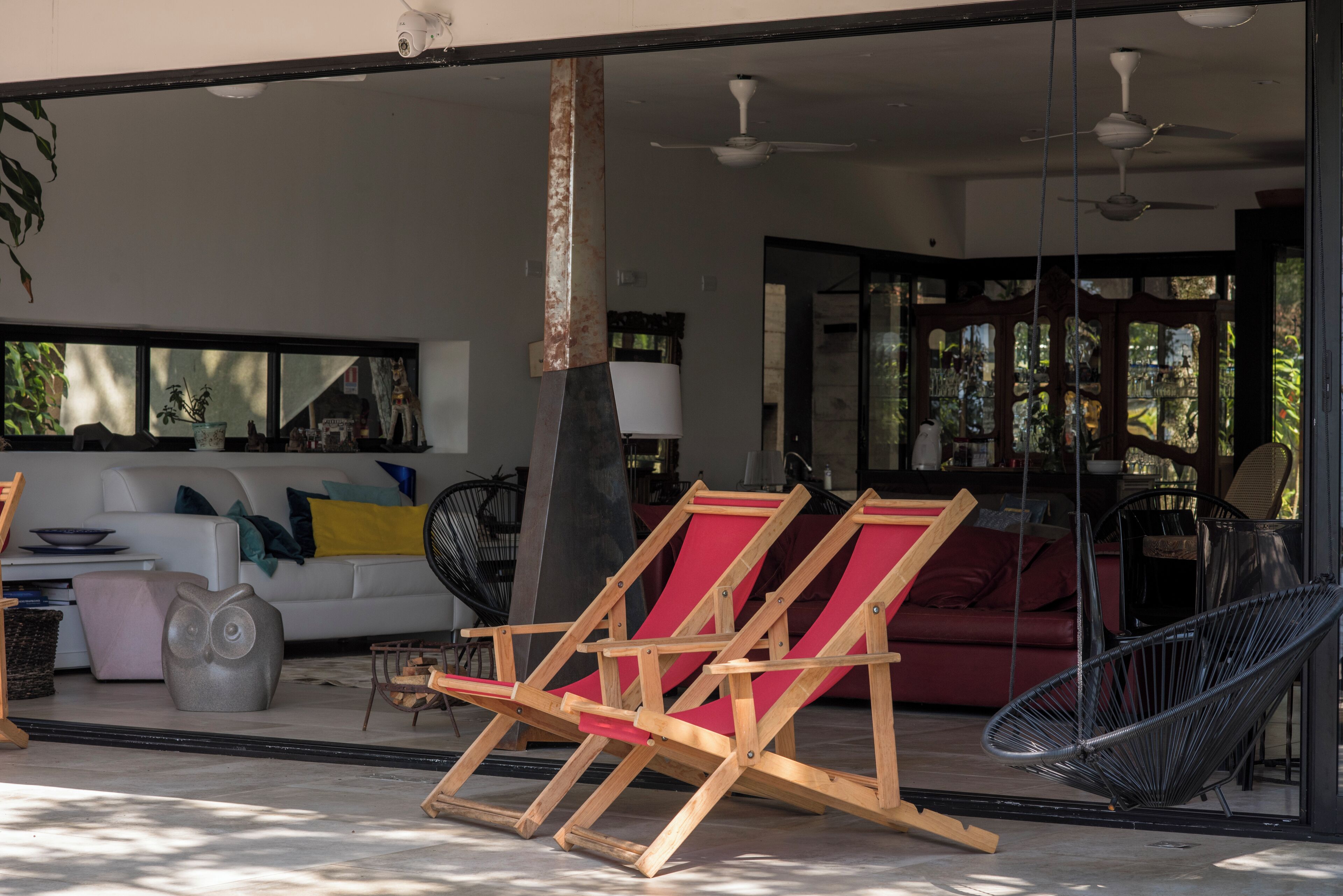 Voorkant van accommodatie