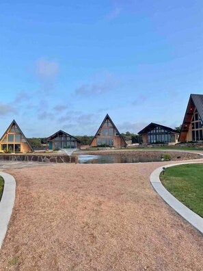Property grounds - AFrame- Fire Pit, Grill & Fishing, Near Rivers & Whitewater Amphitheater (New Braunfels)