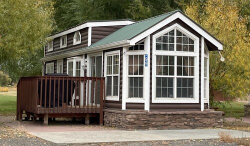 Our lumberjack inspired cabin on Warden Lake