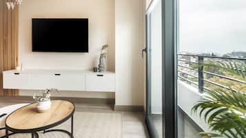 Apartemen (902) | Area keluarga | Smart TV 40-inci dengan saluran TV kabel