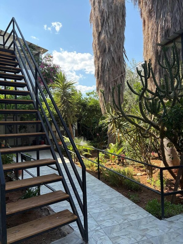 Majoituspaikan julkisivu