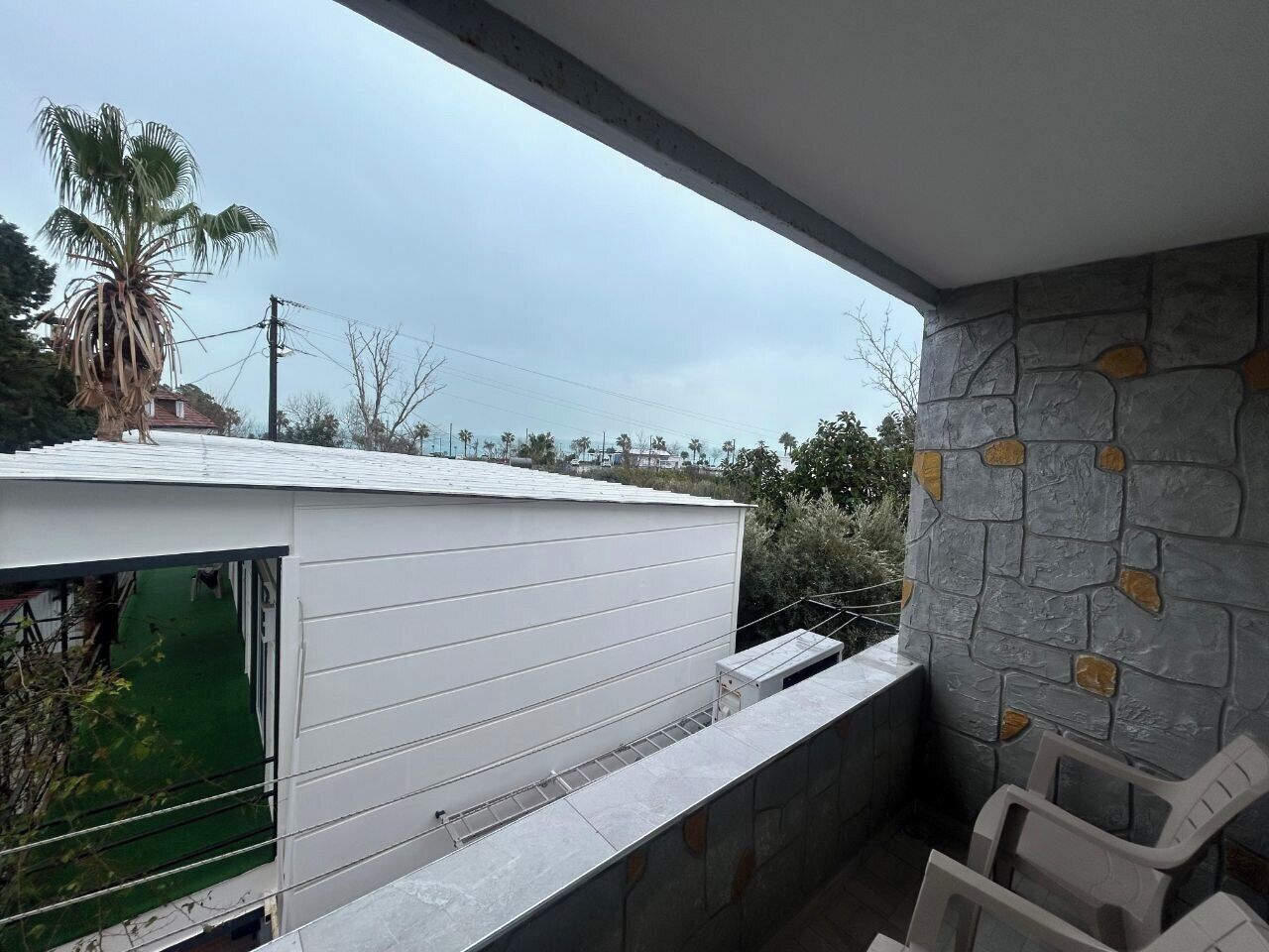 Standaard appartement | Uitzicht vanaf balkon