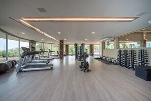 Apartamento luxo | Sala de fitness